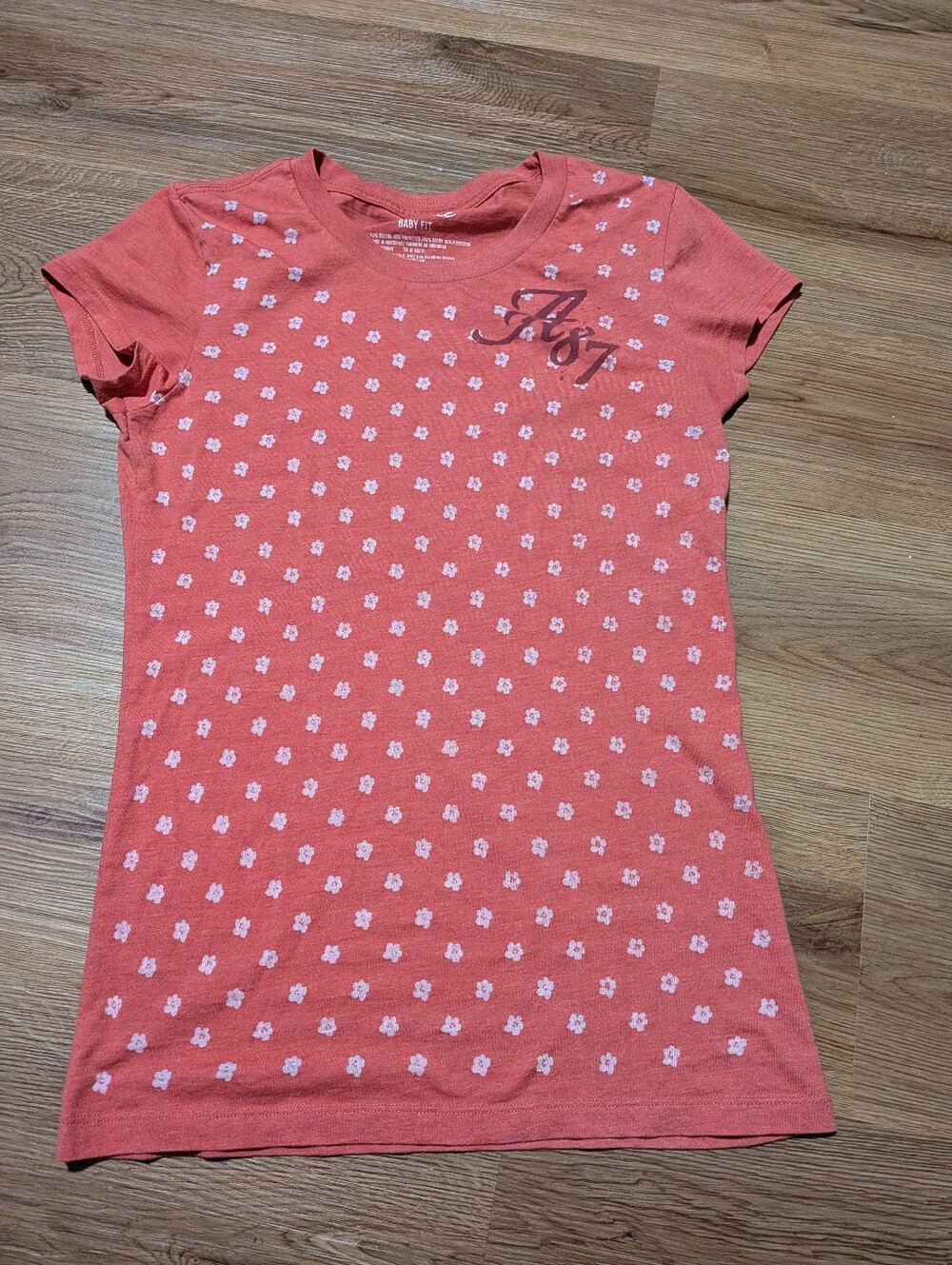 Aeropostale Vintage Y2K Babydoll Baby Fit Tee Large